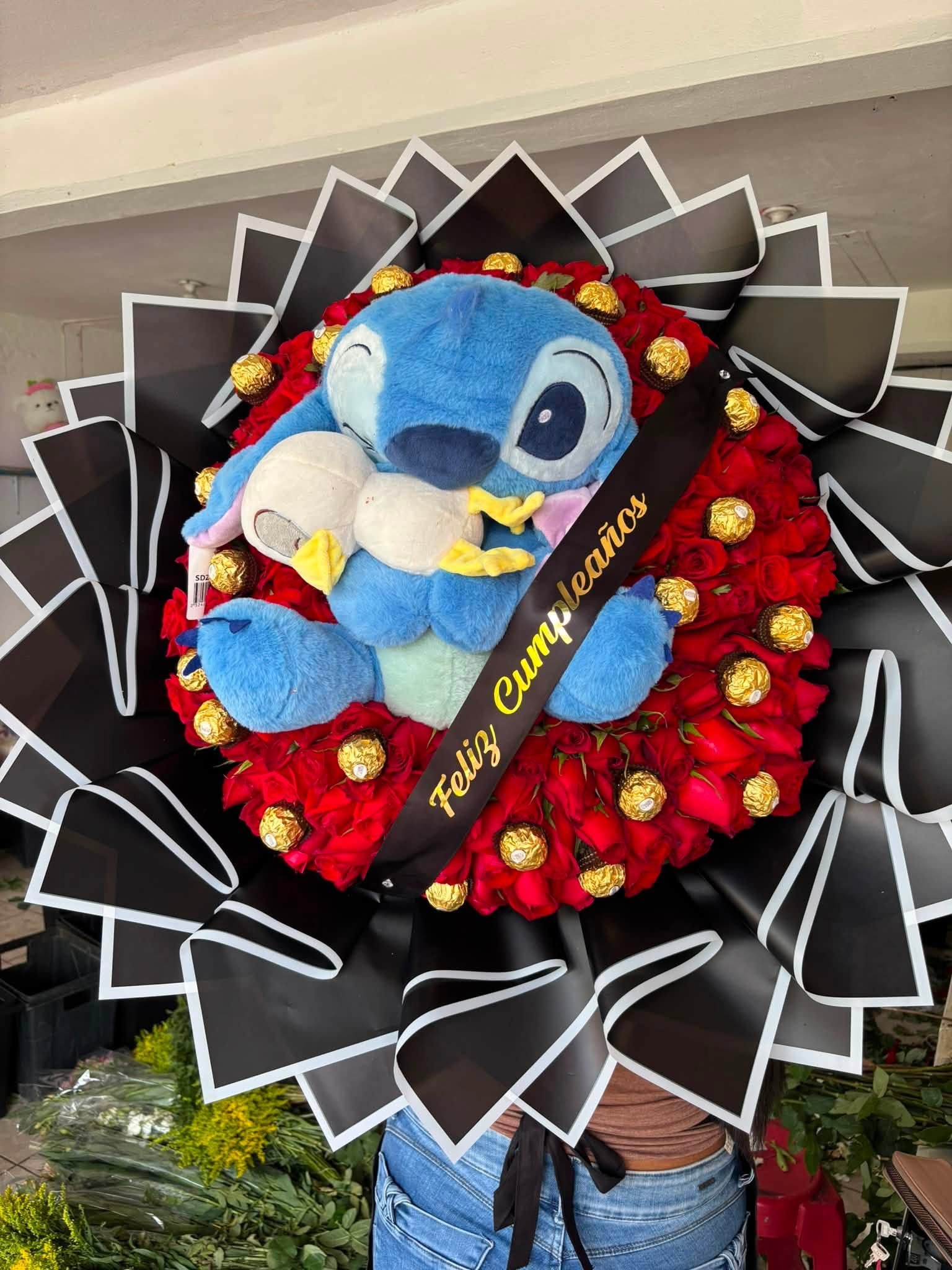 Arreglo personalizado con peluche
